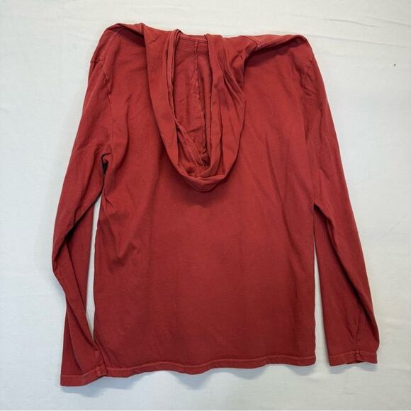 Goodthreads Red Hoodie Pullover lightweight oversized Men’s Size Large - Picture 5 of 7